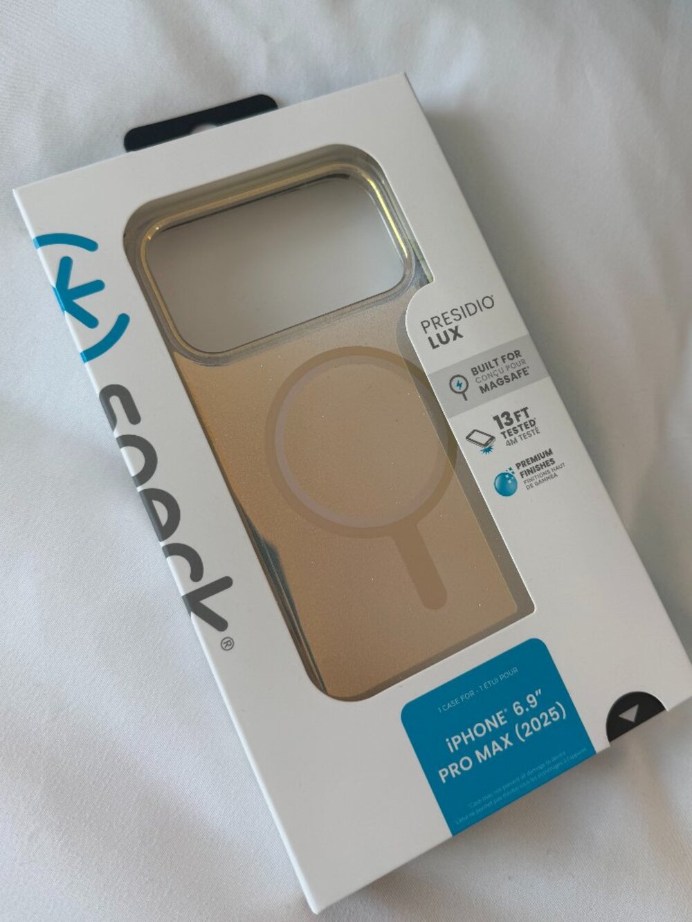 NEW Speck Presidio Lux Glitter MagSafe iPhone 17 Pro Max Case